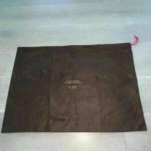 Kate Spade drawstring extra large brown  dustbag